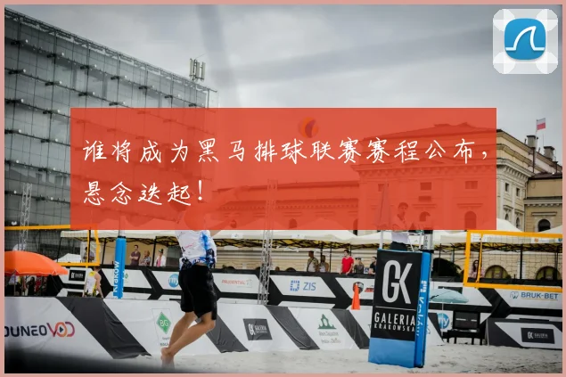 谁将成为黑马排球联赛赛程公布，悬念迭起！