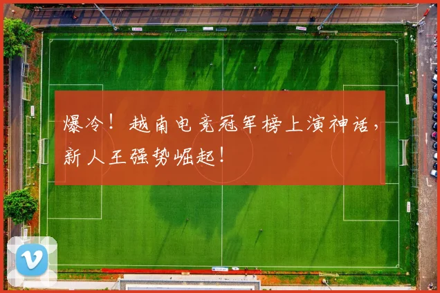爆冷！越南电竞冠军榜上演神话，新人王强势崛起！